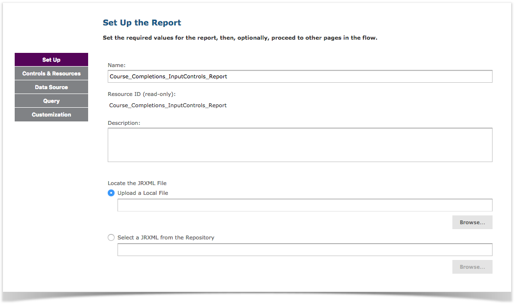 Zoola > Adding the Input Controls to the Report > Lambda Zoola Edit Report.png